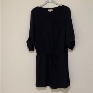 Ann Taylor loft black romper